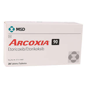 ARCOXIA  90MG 28 TABLETS