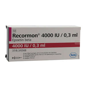 RECORMON 4000IU 0.3ML 6 PREFIL SYRINGES