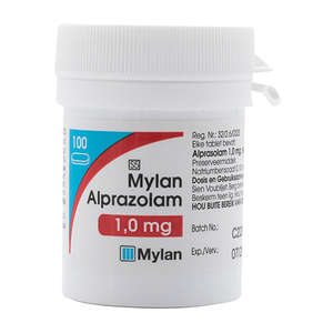 MYLAN-ALPRAZOLAM 1MG 100 TABLETS SS5