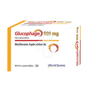 GLUCOPHAGE  500MG  90 TABLETS