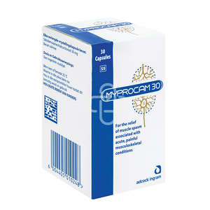 MYPROCAM 30MG 30 CAPSULES
