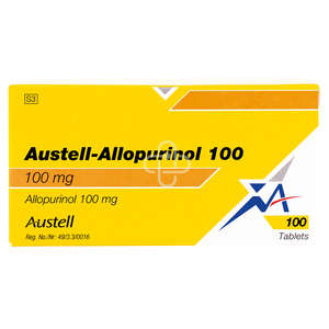 AUSTELL-ALLOPURINOL 100MG TAB 100