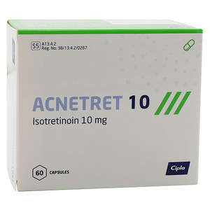 ACNETRET 10MG CAP 60