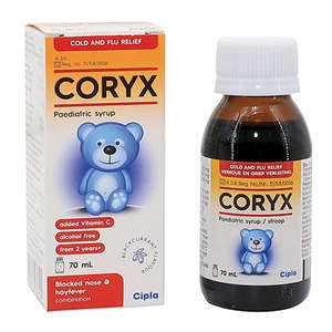 CORYX PAEDIATRIC SYRUP 70ML
