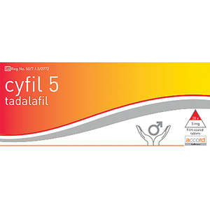 CYFIL 5MG TADALAFIL 28 TAB