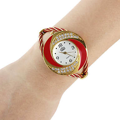 Women¿s Watch Bracelet Whirlwind Circle Style Gold Alloy Cool Watches Unique Watches Fashion Watch