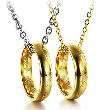 Harry Potter and Lord of the Rings Necklace Pendant