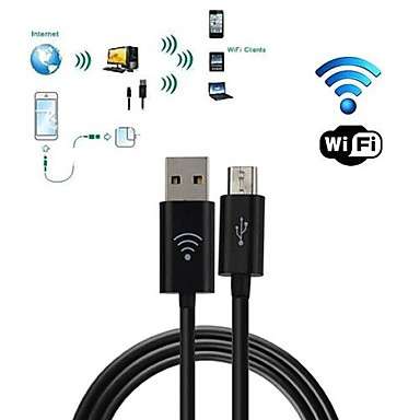 2 in 1 Smart Super Wifi Hotspot Micro USB Data Charger Cable (100cm)