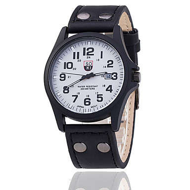 Men's SOKI Quartz Waterproof Sports Date Watch