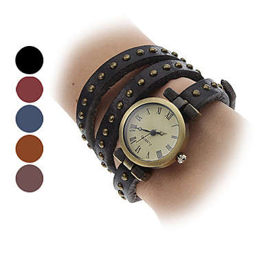 Women's Watch Bohemian Style Leather Band Bracelet