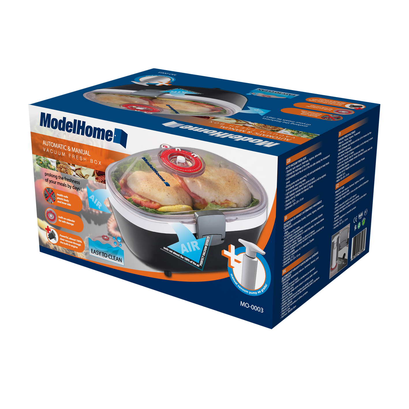Model Home - Automatic & Manual Vacuum Fresh Box