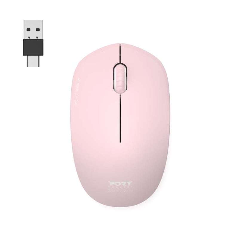 PORT CONNECT MOUSE COLLECTION II WIRELESS BLUSH | 900541