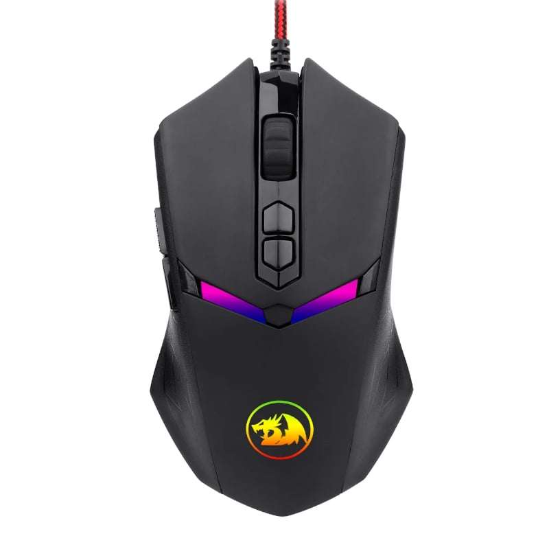 REDRAGON NEMEANLION 2 7200DPI GAMING MOUSE - BLACK | RD-M602-1