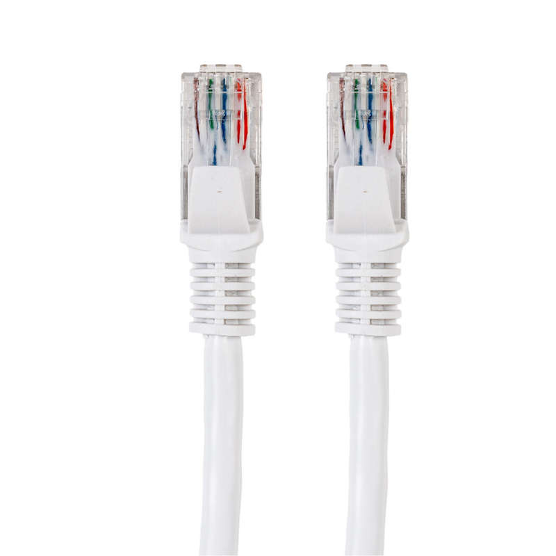 GIZZU CAT6 UTP FLY LEAD ETHERNET NETWORK CABLE 20CM - WHITE | GCPCAT6002-WH