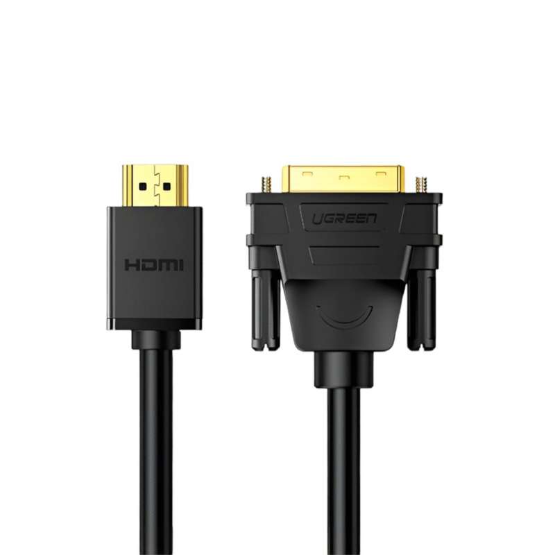 UGREEN HDMI MALE TO DVI(24+1) MALE CABLE 2M | HD106-10135