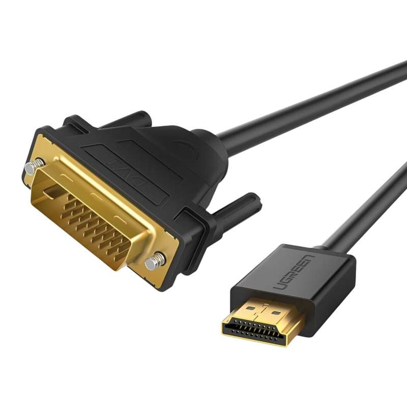 UGREEN HDMI MALE TO DVI(24+1) MALE CABLE 2M | HD106-10135