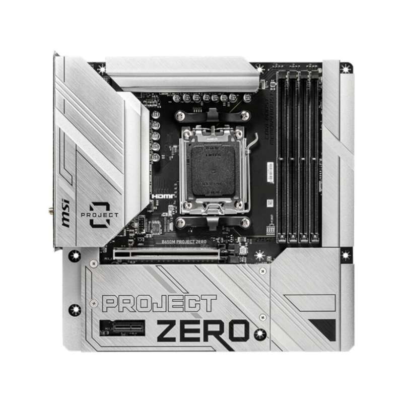 MSI B650M PROJECT ZERO MOTHERBOARD | B650MPROJECTZERO