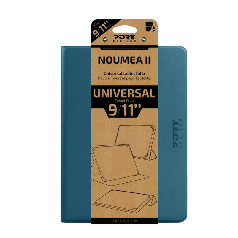 PORT DESIGNS NOUMEA II UNIVERSAL 9/11" TABLET FOLIO &#X2013; BLUE | 201328
