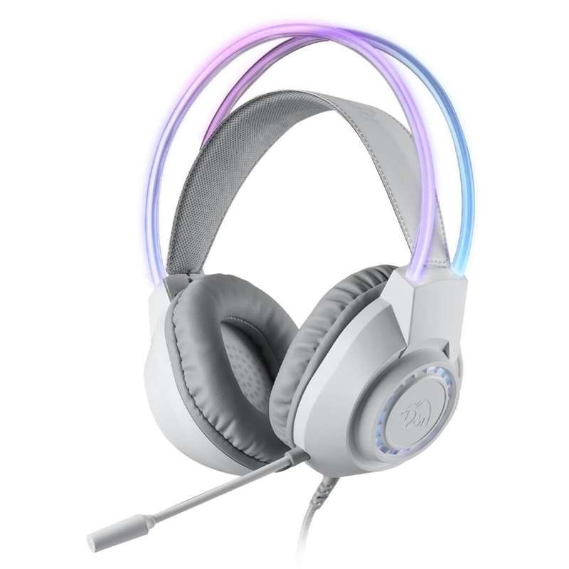 REDRAGON SCREAM OVER-EAR RGB GAMING HEADSET - WHITE | RD-H231W-RGB