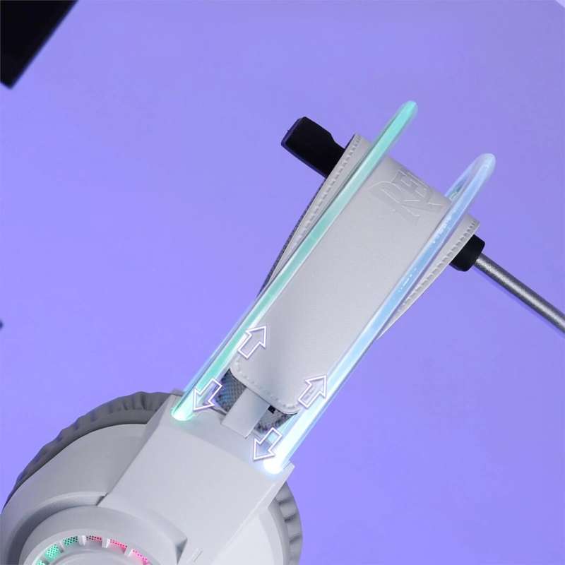 REDRAGON SCREAM OVER-EAR RGB GAMING HEADSET - WHITE | RD-H231W-RGB