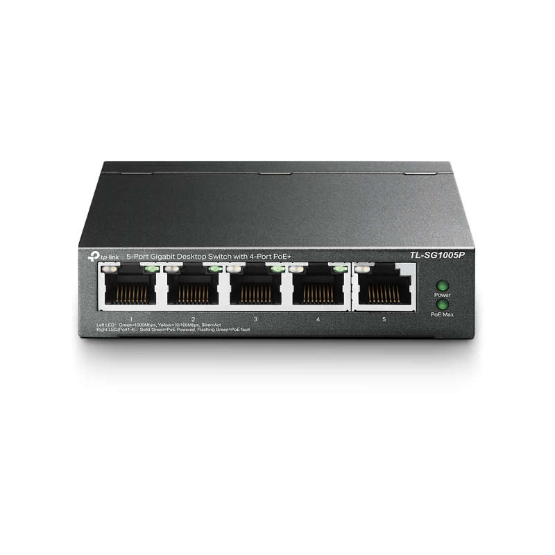 TP-LINK 5 PORT GIGABIT UNMANAGED DESKTOP POE SWITCH