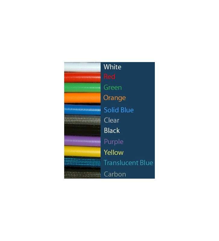 Braided Brake Hose - Carbon