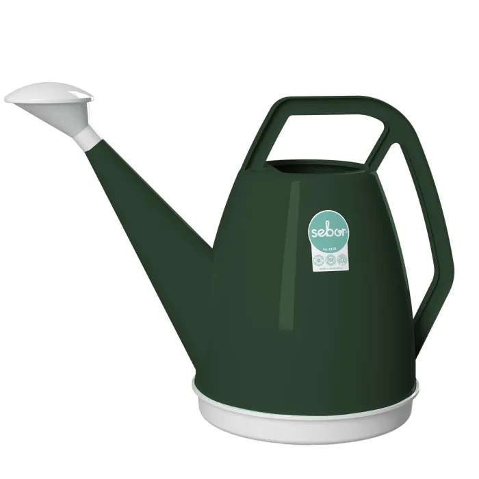 BULK PACK 5 X SEBOR WATERING CAN 10L DARK GREEN