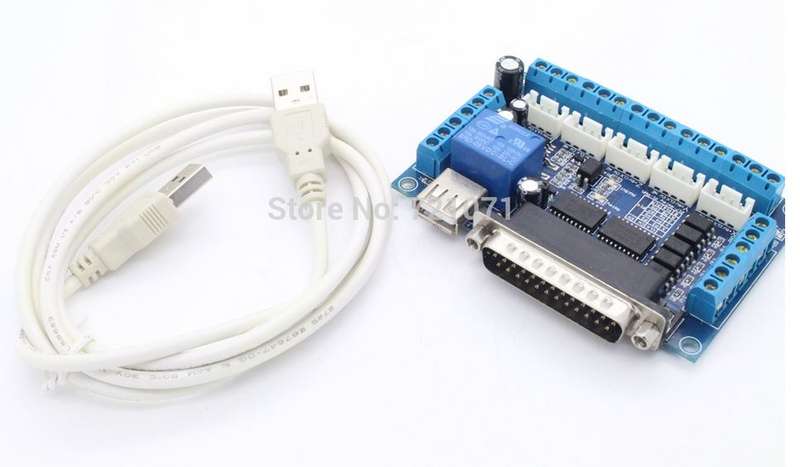 Stepper Motor Driver Breakout Board- 5 Axis CNC