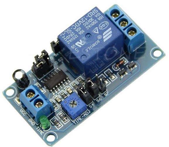Delay Relay 12V- Turn On and Off Switch module