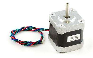 Stepper motor - NEMA-17 - 0.9°/degree.