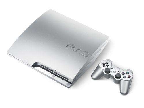 500 GB Silver Limited Edition PS3 Console with Controller - Like New