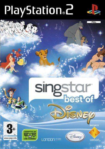 PS2 SINGSTAR SINGALONG WITH DISNEY / AS NEW / SAG / BID TO WIN
