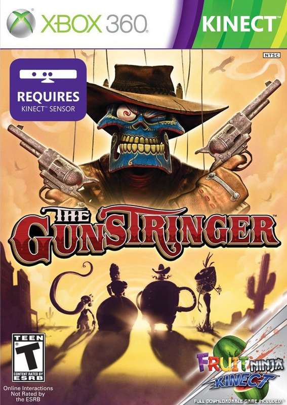 The Gunstringer (XBOX KINECT REQUIRED) XBOX 360 Game in good condition : In Stock (swadocop)