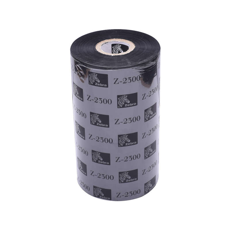 Zebra Original Wax Ribbon 110Mmx74M 2300 Standard 12Mm Core For Gc And Gk Series