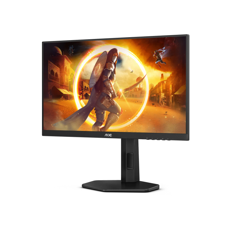 Aoc 24G4E Gaming Monitor 23.8 Inch Ips Fhd 1920X1080 180Hz 1Ms Hdmi Dp Vesa 300 Nits Adaptive Sync