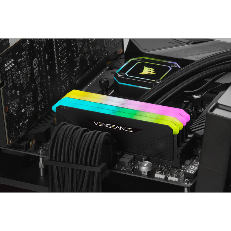 Corsair Mania Exclusive - Vengeance Rgb Rs 16Gb (1X16Gb) Ddr4 3600Mhz C18 Memory Module - Black
