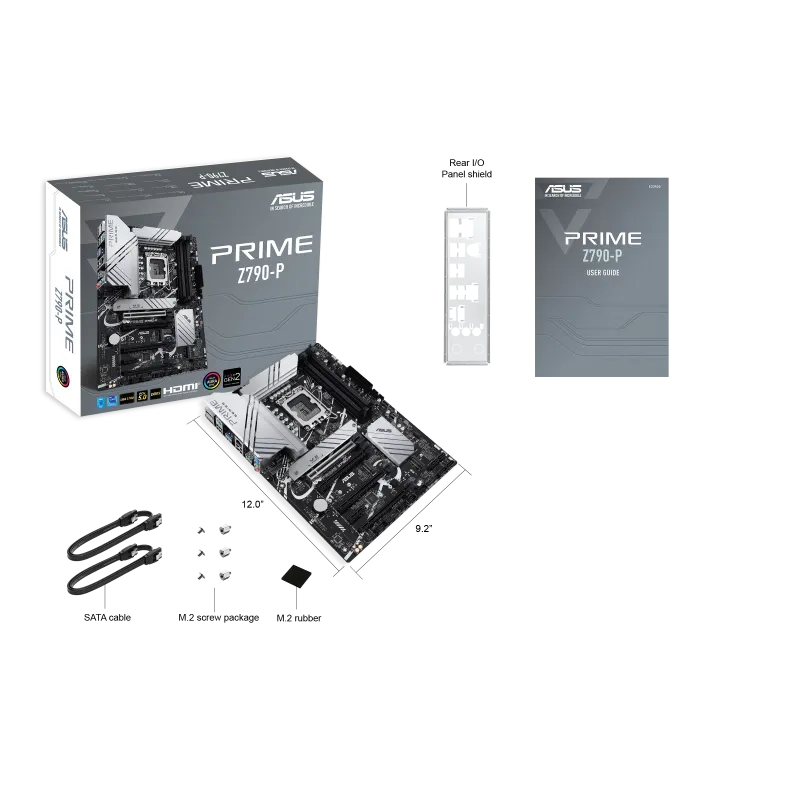 Asus Lga1700 For 12 13Th Gen . 4Xdimm;Max.128Gb;Ddr5 1Xdp 1Xhdmi 1Xpcie 5X16 3Xpcie4X16 1Xpcie3X1...