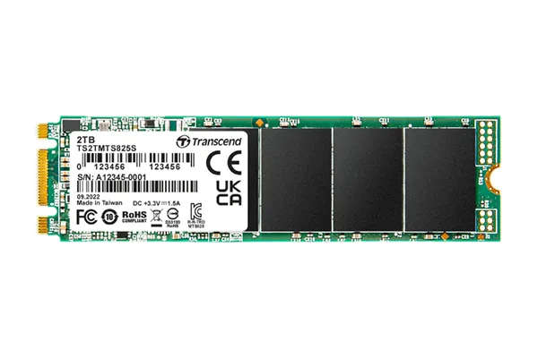 Transcend 2 Tb Mts825S M.2 Sata3 2280 Ssd - Cacheless Tlc