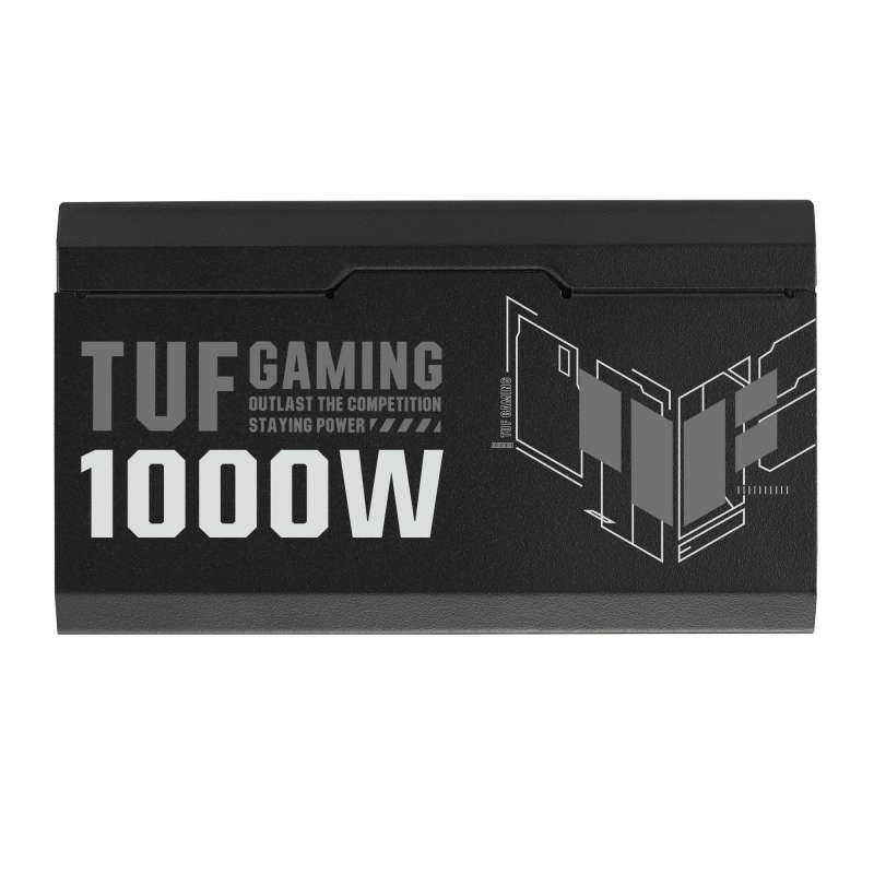 Asus 1000W; Fully Modular; 80 Plus Gold; 10 Years Warranty.