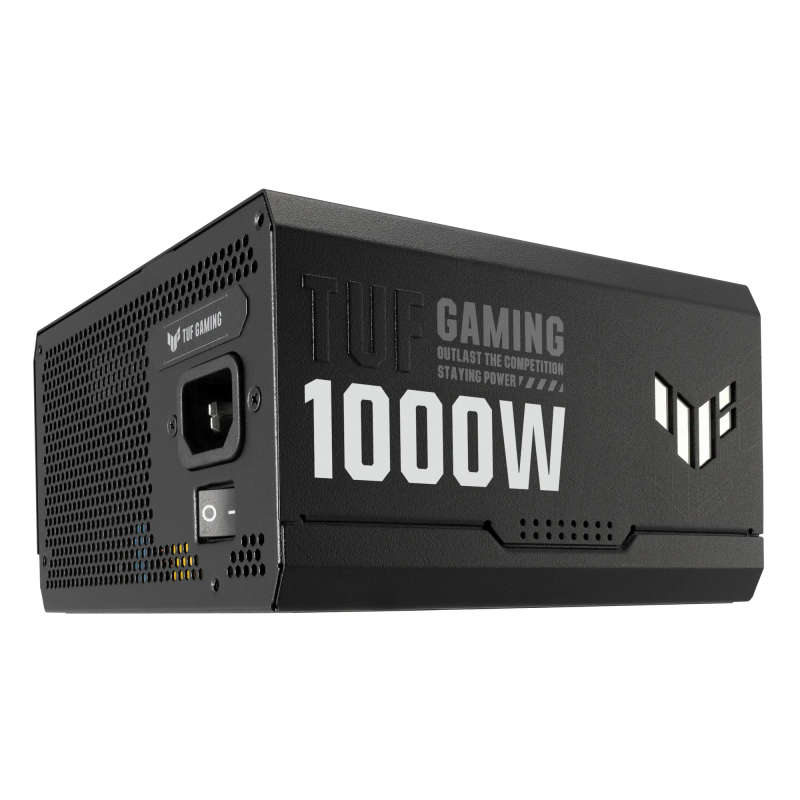 Asus 1000W; Fully Modular; 80 Plus Gold; 10 Years Warranty.