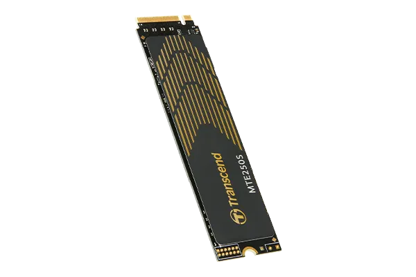 Transcend 2Tb Mte250S Pci-E Gen 4X4 M.2 Nvme 2280 Ssd Nvme3D Tlc -With Graphine Heatsink