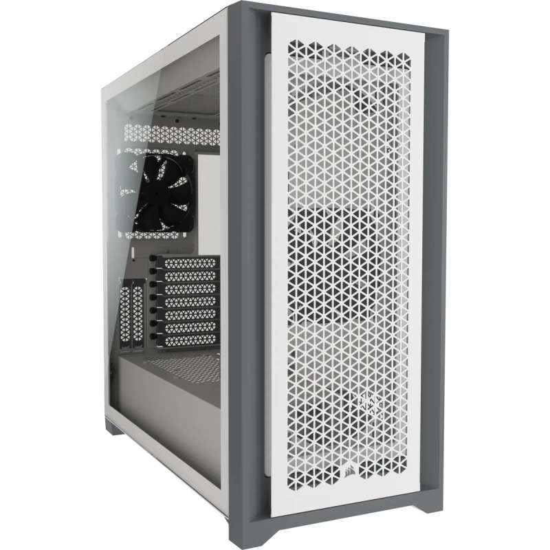 Corsair 5000D Rgb Airflow Tempered Glass Mid-Tower; White
