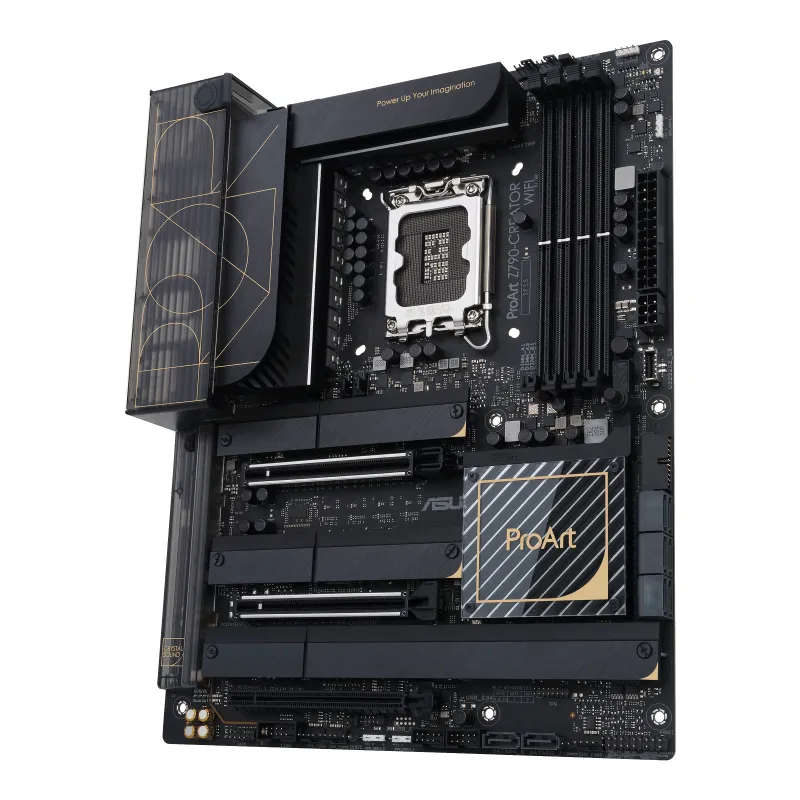 Asus Lga1700 For 12 13Th Gen; 4Xdimm; Max. 128Gb; Ddr5; 2Xpcie 5 X16; 1Xpcie 3X16; 4Xm.2;8Xsata; ...