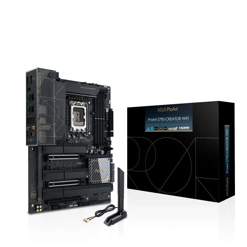 Asus Lga1700 For 12 13Th Gen; 4Xdimm; Max. 128Gb; Ddr5; 2Xpcie 5 X16; 1Xpcie 3X16; 4Xm.2;8Xsata; ...