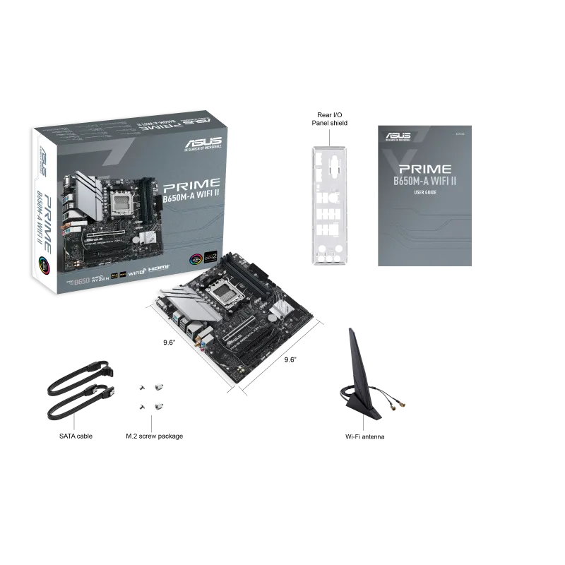 Asus Am5 4X Dimm; Max.128Gb; Ddr5 1Xpcie4X16 2Xpcie4X16 2Xm.2 4Xsata; 1Xdp 1Xvga 1Xhdmi; Raid.
