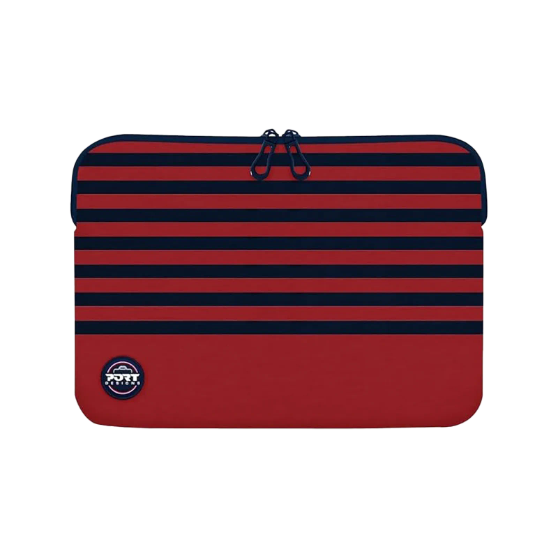 Port LA Mariniere Memory Foam 14" Red Sleeve
