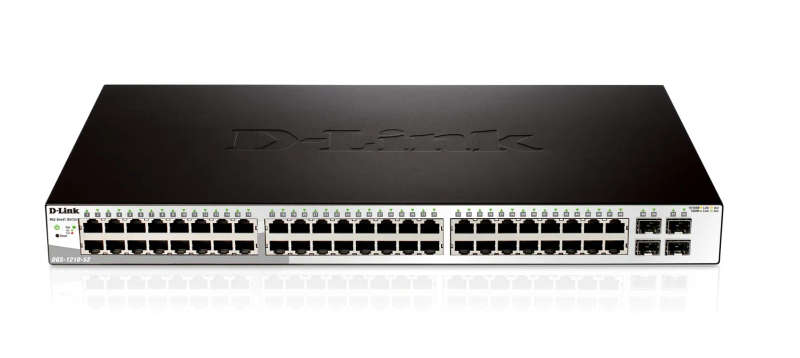 D-Link Consumer D-Link 48-Port 10 100 1000Mbps With 4 Combo Sfp Smart Switch.