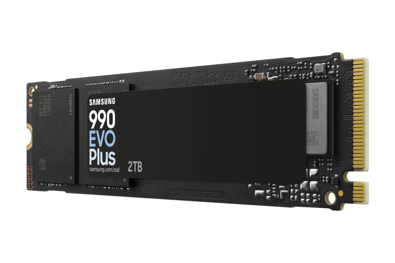 Samsung Mz-V9S2T0Bw 990 Evo Plus 2Tb Nvme Ssd - Read Speed Up To 7250 Mb S; Write Speed To Up 630...