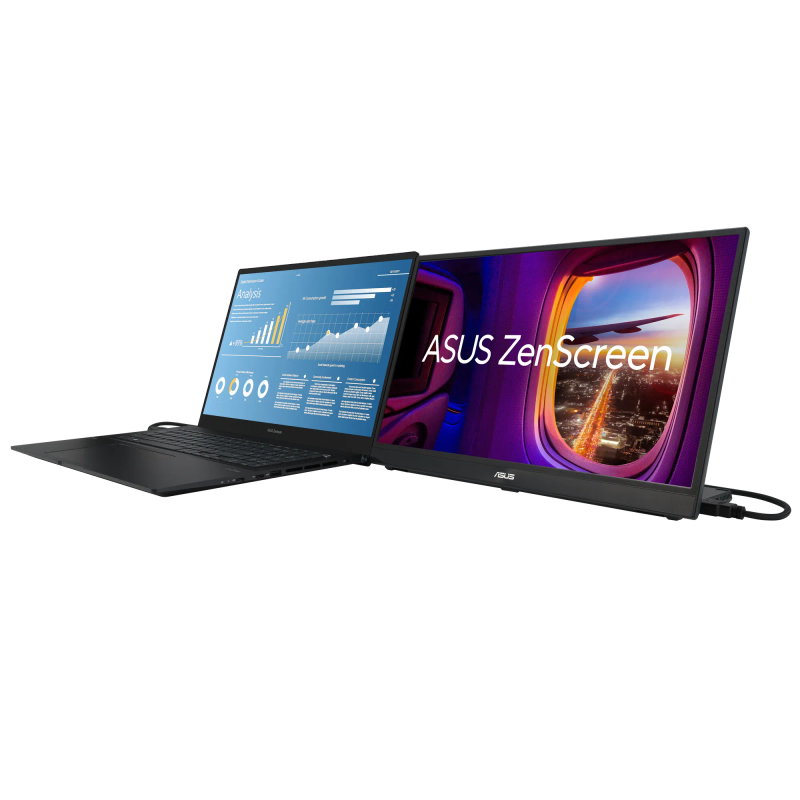 ASUS ZenScreen MB16QHG Portable Monitor  16-inch 16:10 WQXGA (2560 x 1600) IPS panel; 120 Hz r...