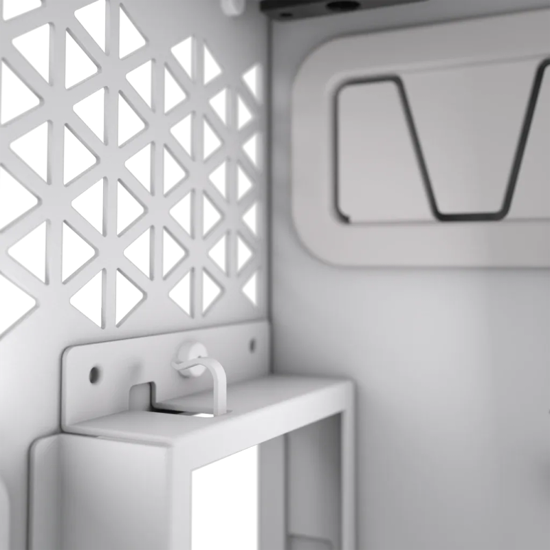 6500X Mid-Tower White Dual Chamber Pc Case; 2X 3.5'' 2X 2.5'' Drive Bays; Up To 360Mm Radiator Co...